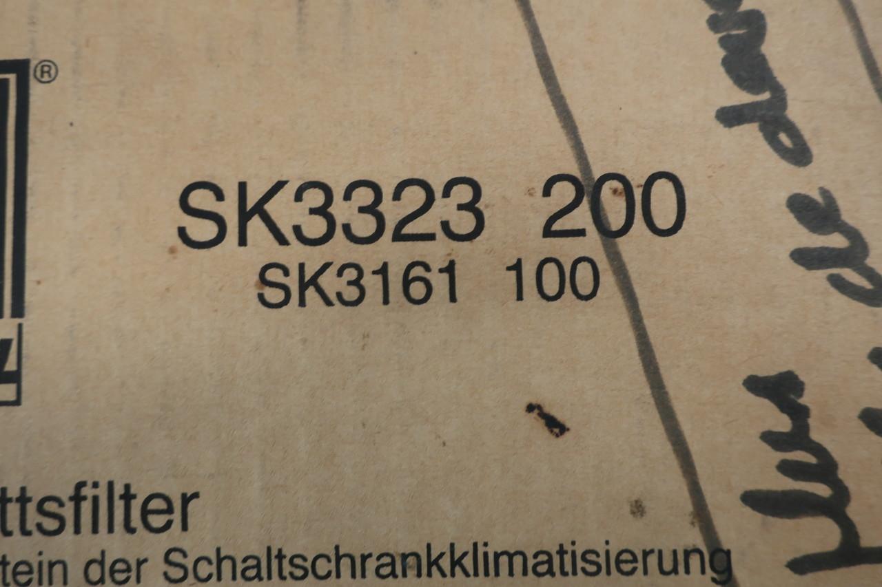 SdfkPlakette __ _ ca 200mm 20cm Filtergehäuse Lüftungsgitter Rittal SK3323.200 