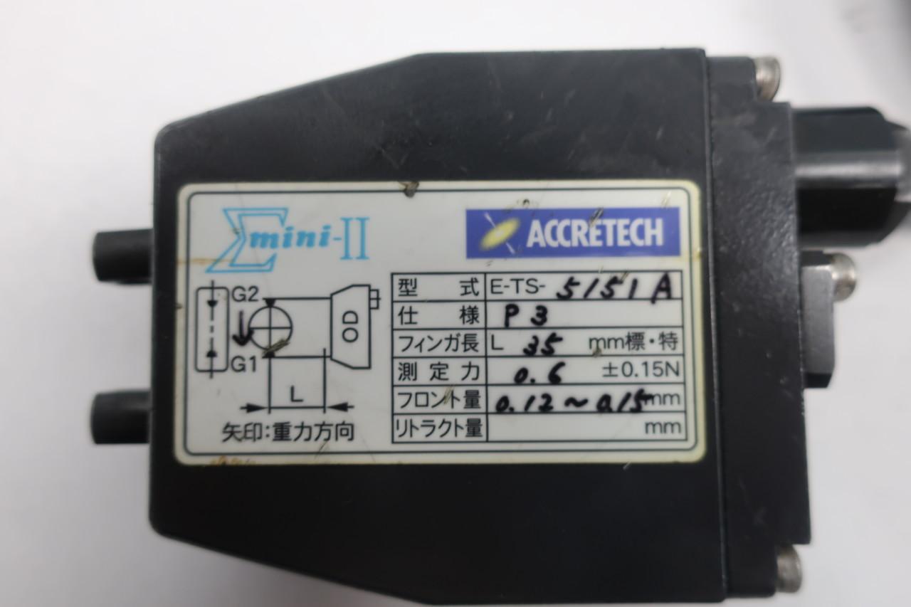 Accretech Pulcom E-TS-5151A-P3 MiniΣ-ii Compact Diameter Measuring Head 