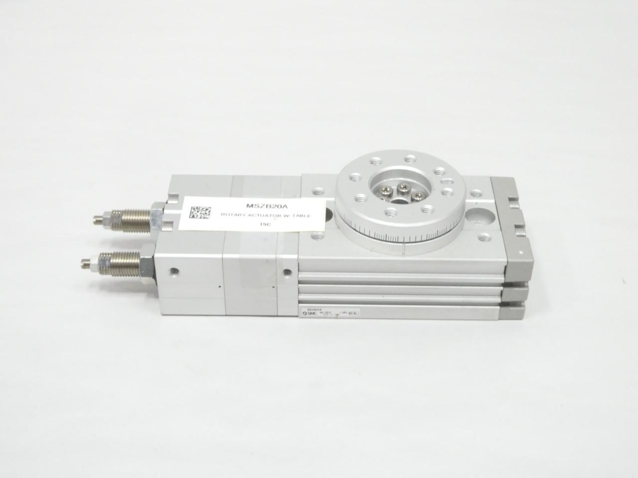 SMC MSZB20A MSZ, 3-Position Rotary Table, MSZB20A — Linear Modules & Actuators