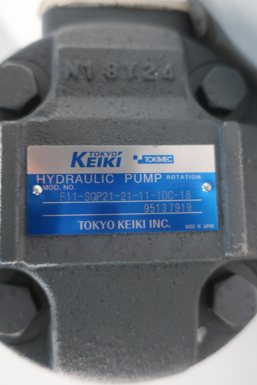 Tokyo Keiki F11-SQP21-21-11-1DC-18 Hydraulic Vane Pump