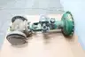 FISHER ET 657 SIZE 45 DVC6010 PNEUMATIC STEEL FLANGED CONTROL VALVE 4IN 600 thumbnail 3