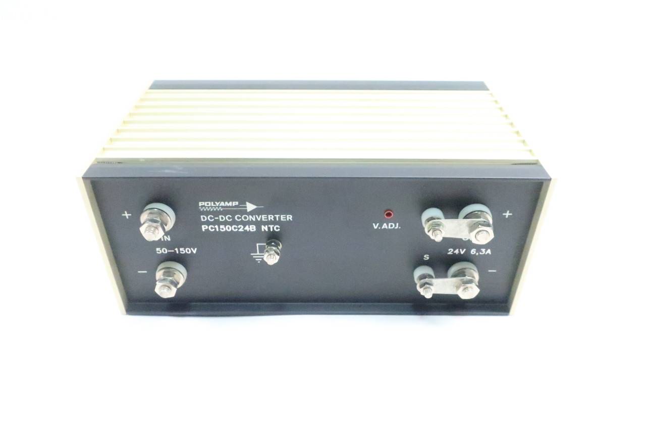 Polyamp PC150C24B Dc To Dc Power Converter 50-150v-dc 6a Amp 24v-dc