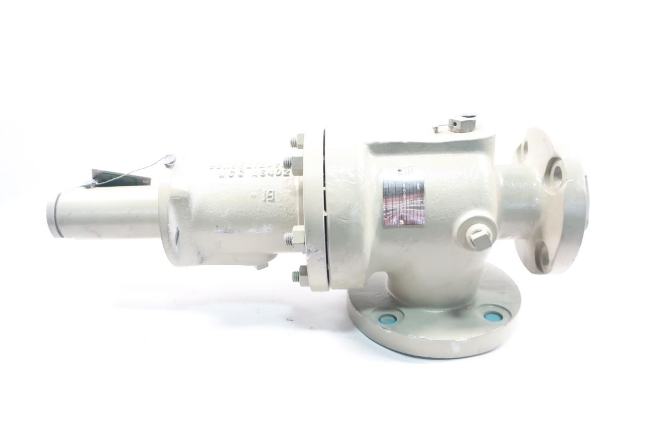 Consolidated 1905-00J-2-CC-MS-31-RF-LA-HP Flanged Relief Valve 489gpm ...