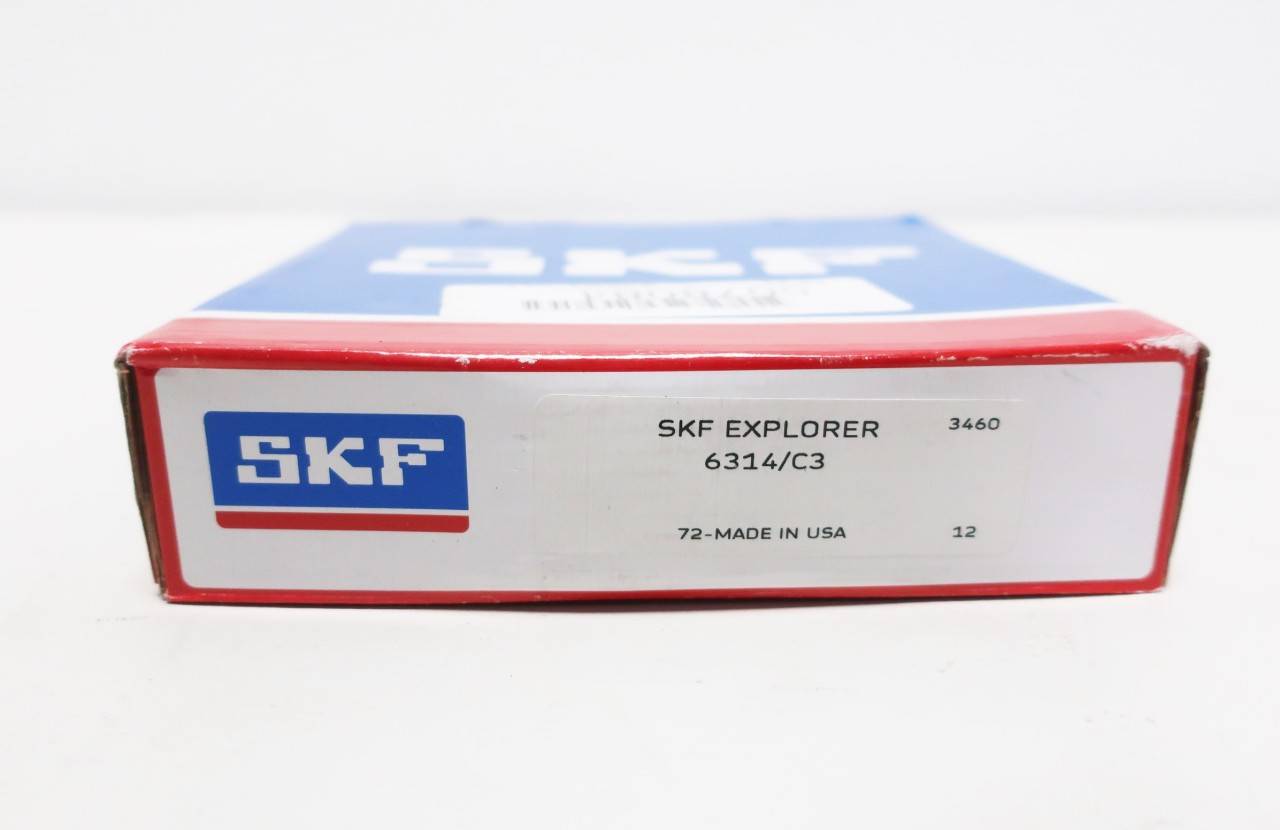 SKF Explorer Rillenkugellager 6314-2Z/C3 150x70x35mm Ball Bearing NEU SKF Explorer Rillenkugellager 6314-2Z/C3 150x70x35mm Ball Bearing NEU