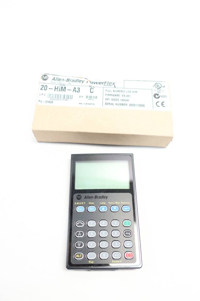 ALLEN BRADLEY 20-HIM-A3 POWERFLEX OPERATOR INTERFACE KEYPAD SER C
