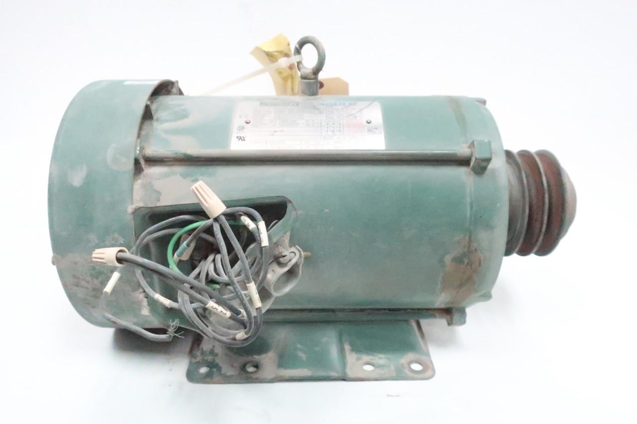 RELIANCE ELECTRIC P18S3031 NSMD 5 HP ELECTRIC MOTOR 1740 RPM 184 5HP 1800RPM 