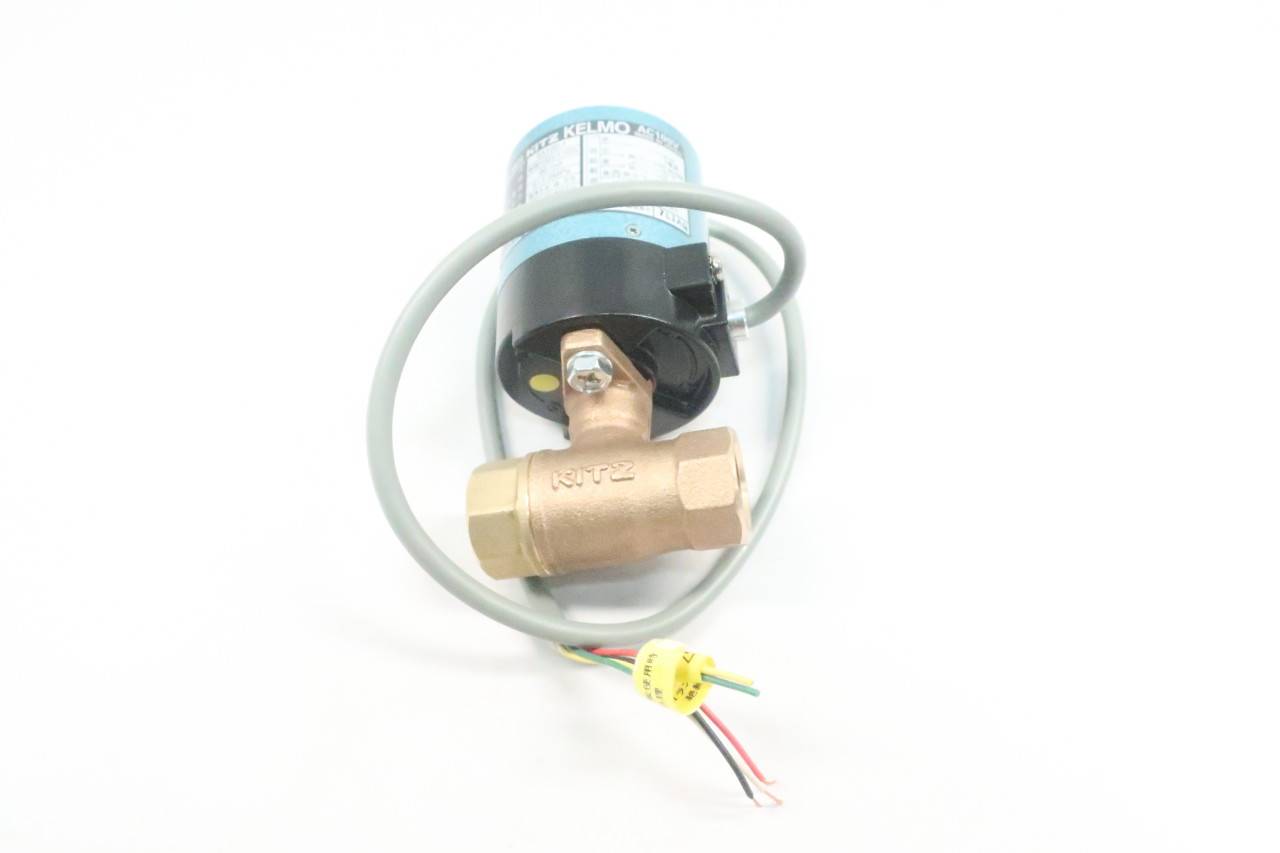 Kitz EA1001 Kelmo Pneumatic Solenoid Valve 100vac 1mpa 1/2in Npt