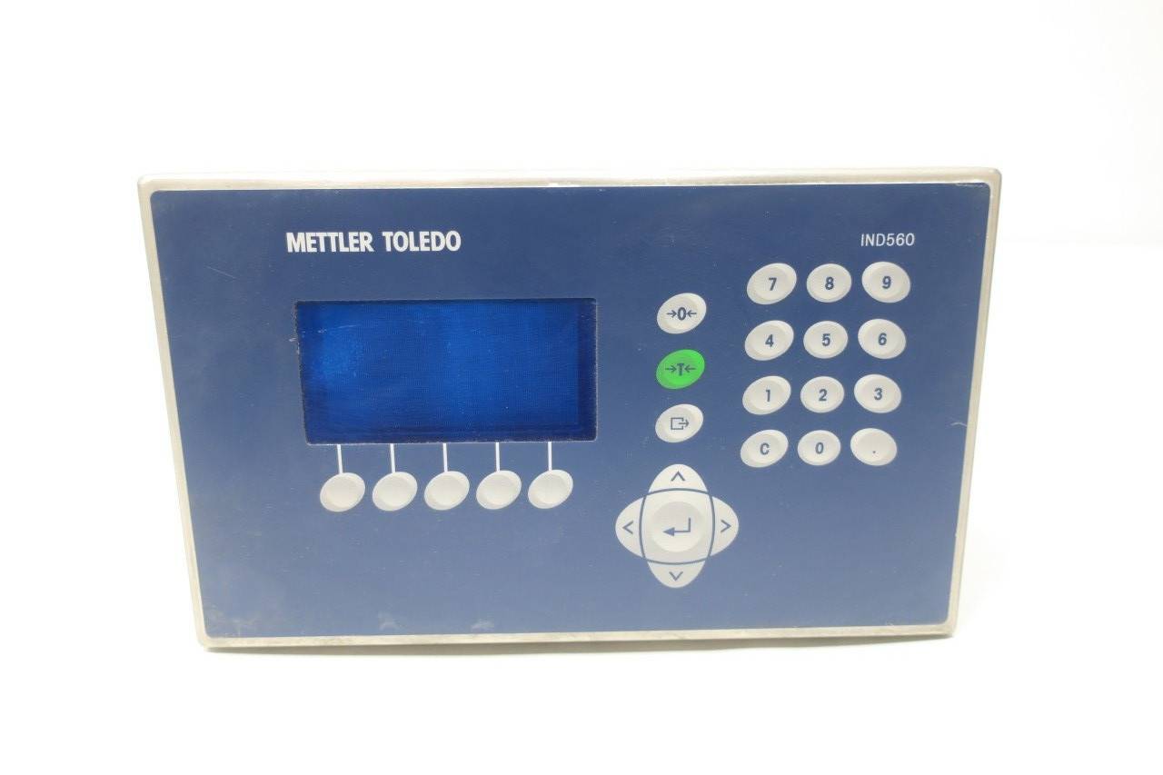 Used Mettler Toledo Scale Ind560 IND560 Anti Explosion Weighing