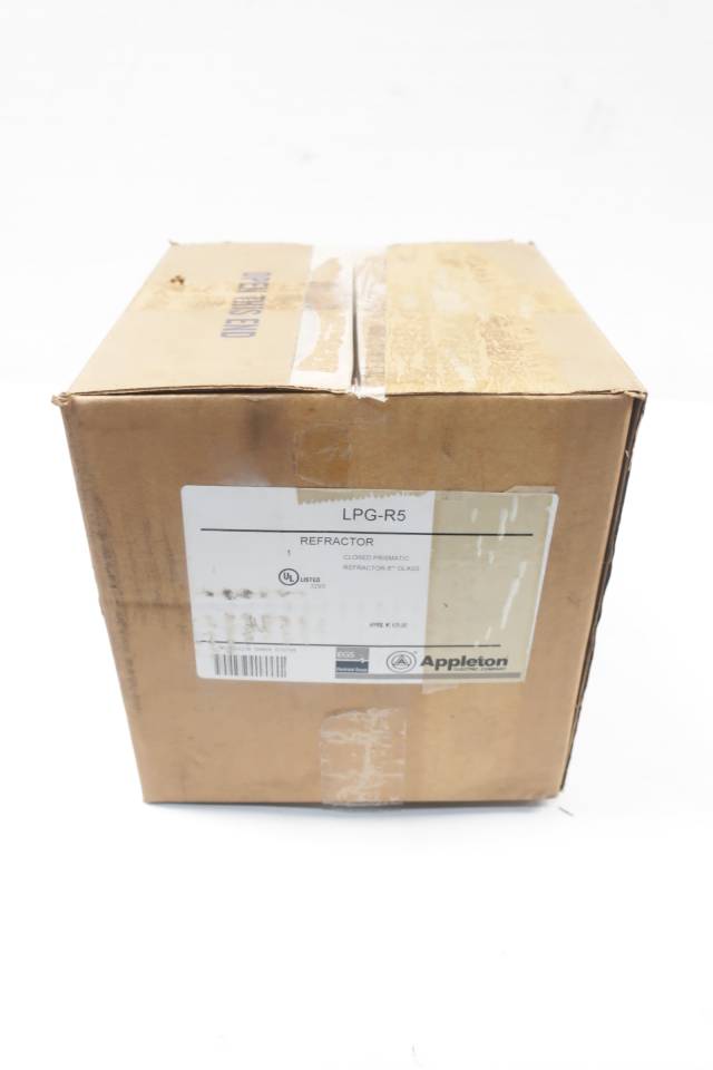 appleton-lpg-r5-closed-prismatic-8in-glass-refractor-lighting-parts-and-accessory