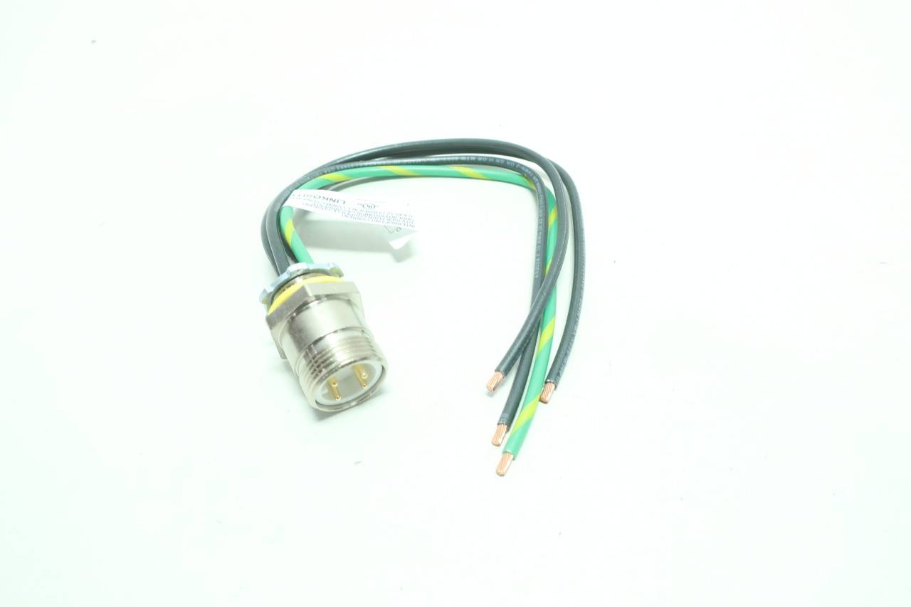 Hubbell RM3004PA001 Linkosity Male Straight 4p 4w 30a Amp 600vac