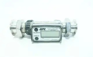 GPI A104GMN025NA1 ELECTRONIC DIGITAL 1IN FLOW METER