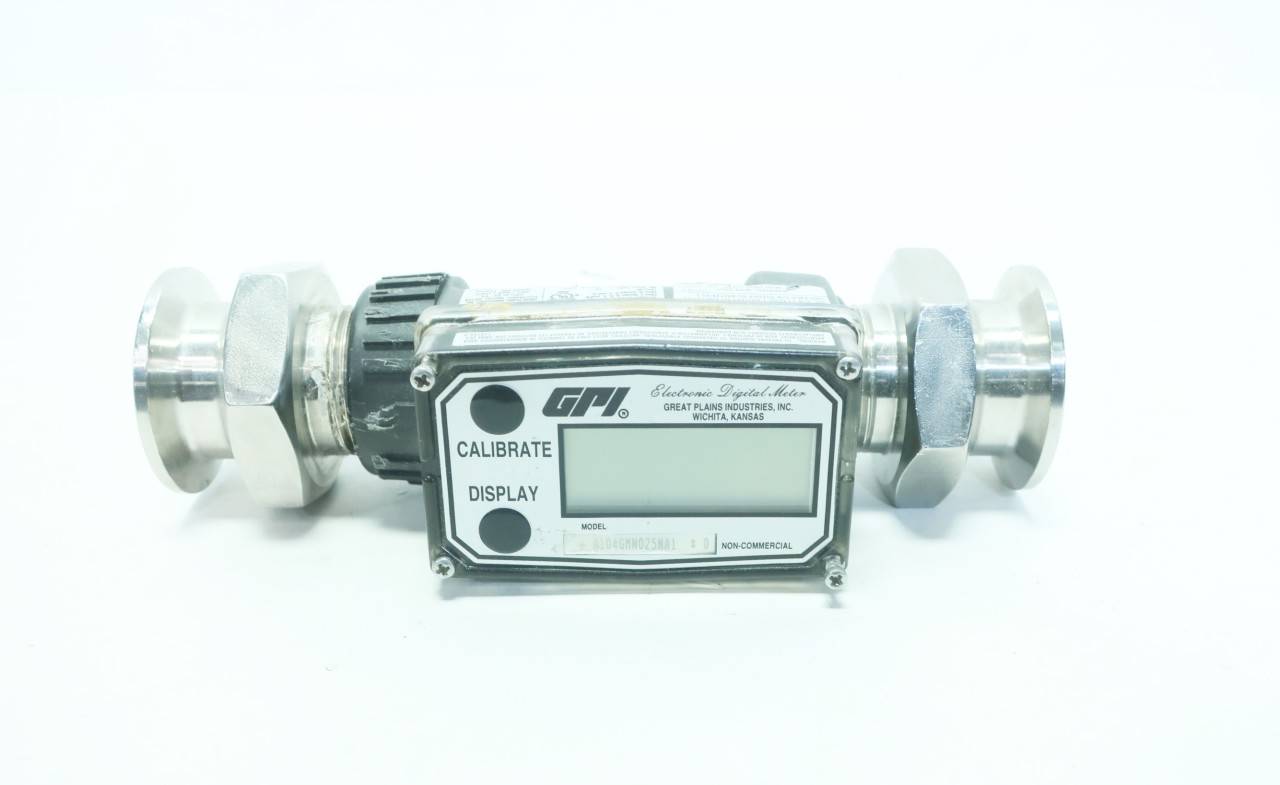 Gpi A104GMN025NA1 Electronic Digital 1in Flow Meter