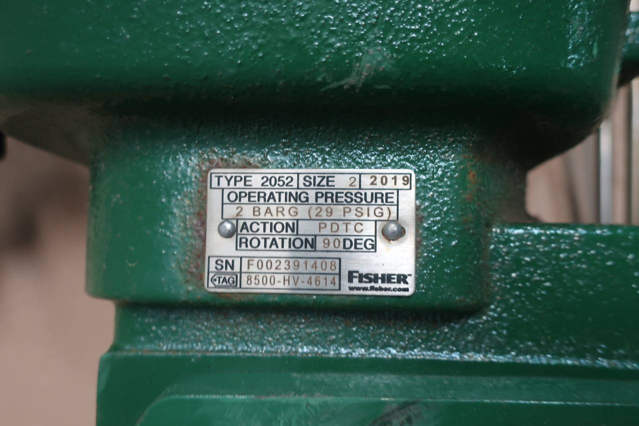 Fisher 2052 SIZE 2 3610J Pneumatic Valve Actuator And Positioner