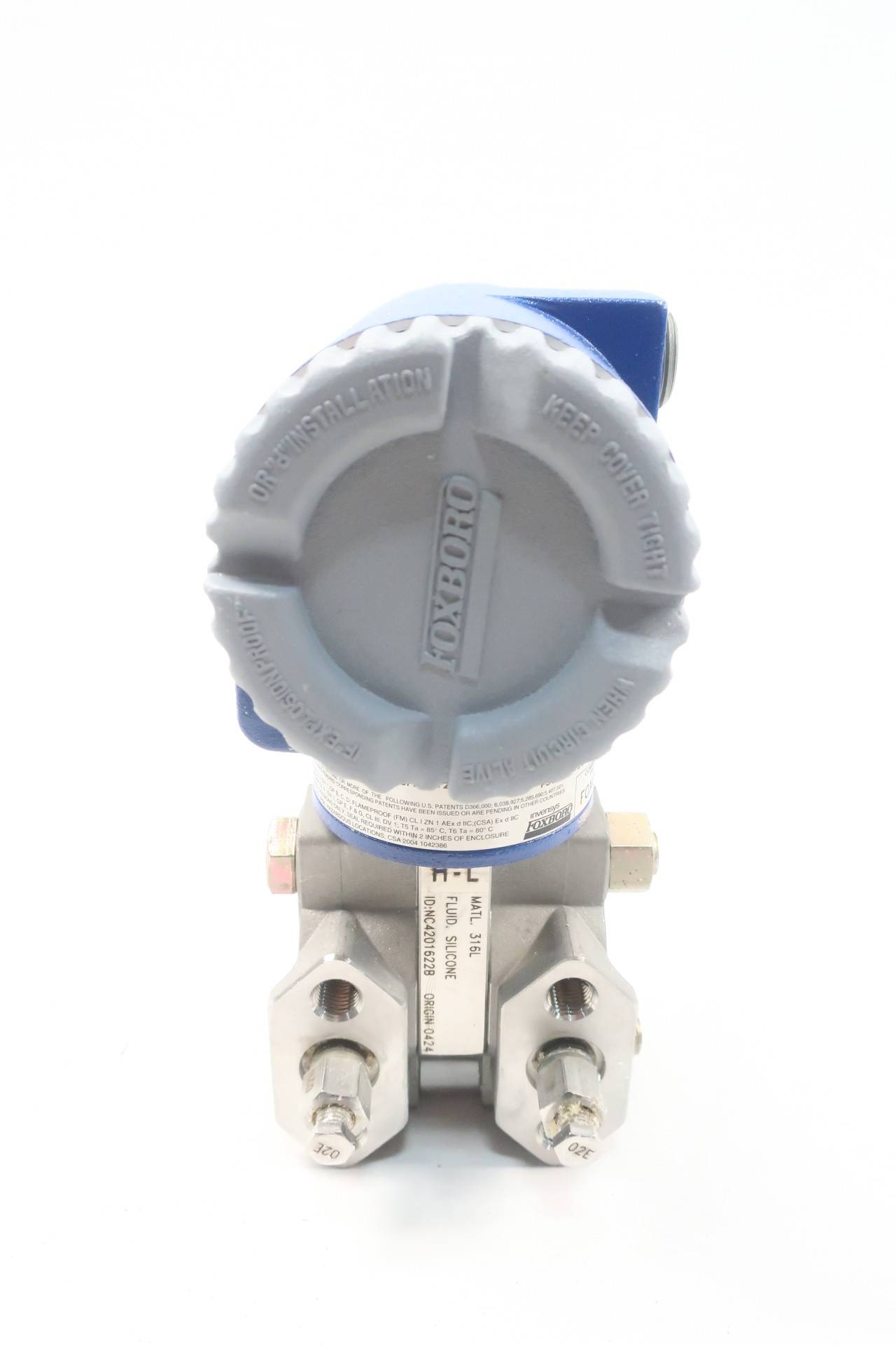 Box of 2 FOXBORO IDP10-D22C21C-M1 Pressure Transmitter 0-210KPA 12.5-42V-DC Box of 2 FOXBORO IDP10-D22C21C-M1 Pressure Transmitter 0-210KPA 12.5-42V-DC