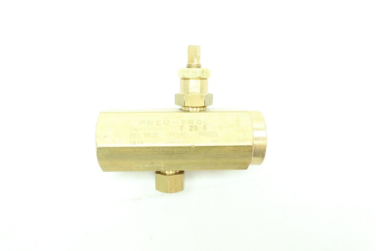 A Wise Choice Deltrol F20B Flow Control Valve F 20 B For Sale Online ...