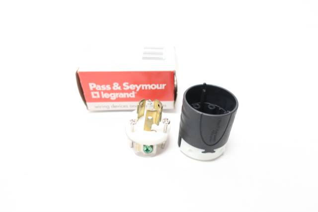 PASS SEYMOUR PSL615-P TURNLOK RECEPTACLE 2P 3W 15A AMP 250V-AC