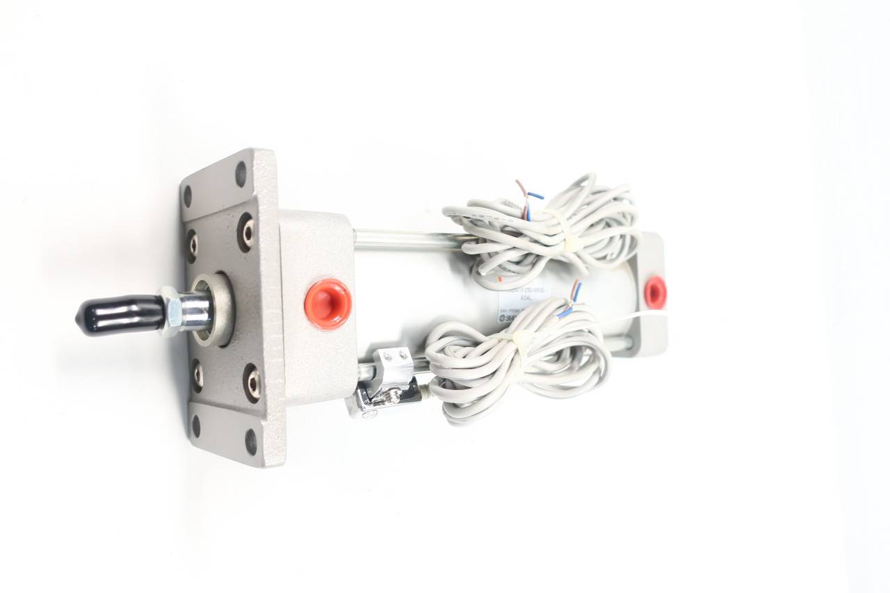 SMC 2-1/2" bore X 8" stroke pneumatic cylinder NCDA1X250-0800-A54L SMC 2-1/2" bore X 8" stroke pneumatic cylinder NCDA1X250-0800-A54L