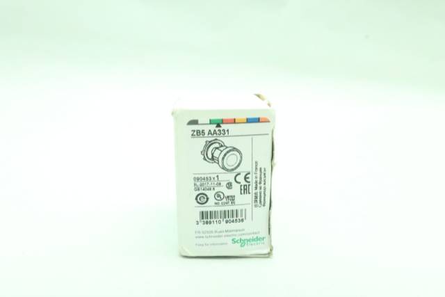 SCHNEIDER ZB5AA331 GREEN PUSHBUTTON