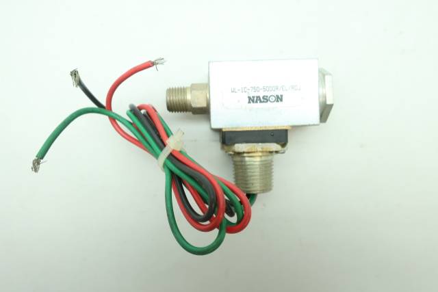 NASON WL-1C-750-5000R/EL/ADJ PRESSURE SWITCH 1/4IN
