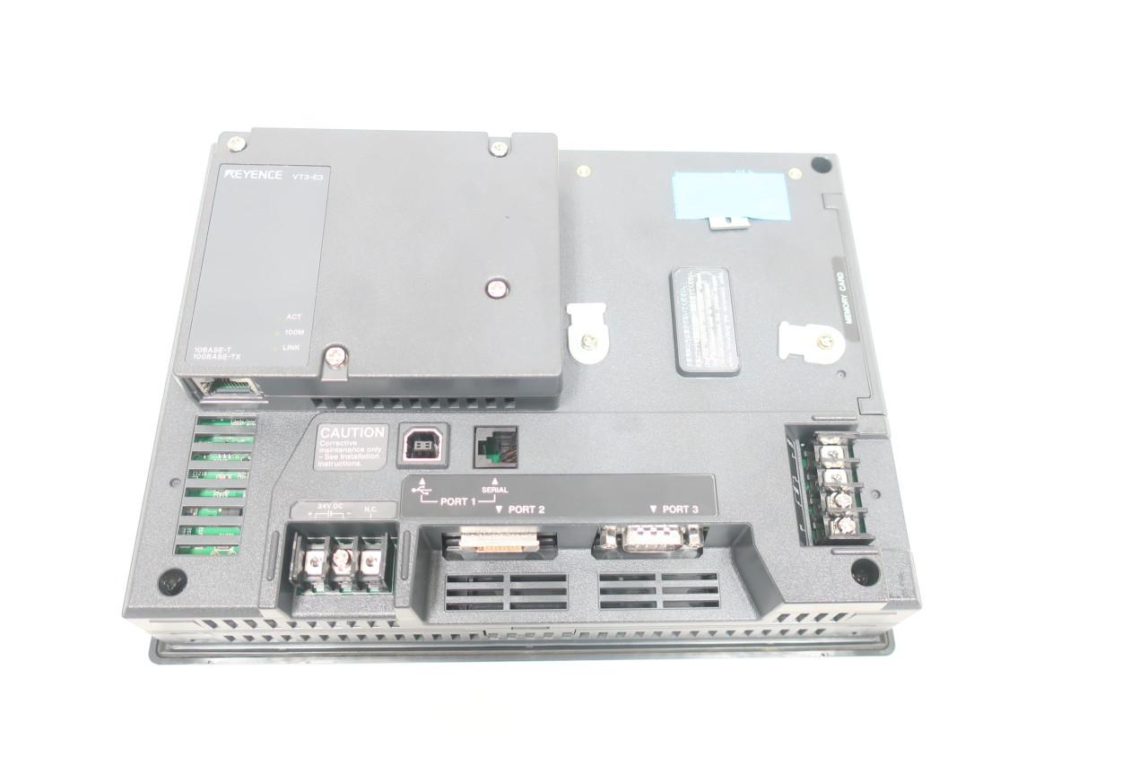 Keyence VT3-V8 Operator Interface Panel With Vt3-e3