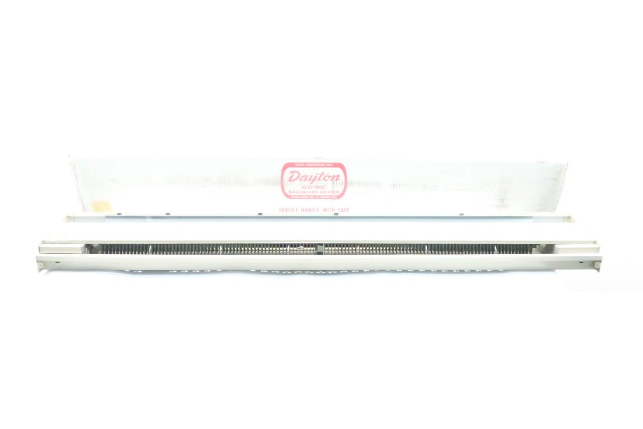 Details about   Dayton 3E220 Electric Baseboard Heater 48in 1000w 208/240v-ac 