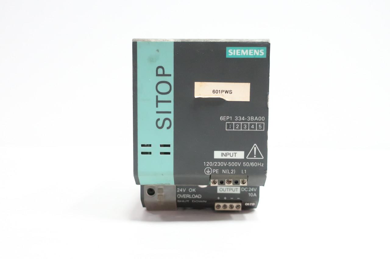6EP1334-3BA00 Siemens, Zasilanie