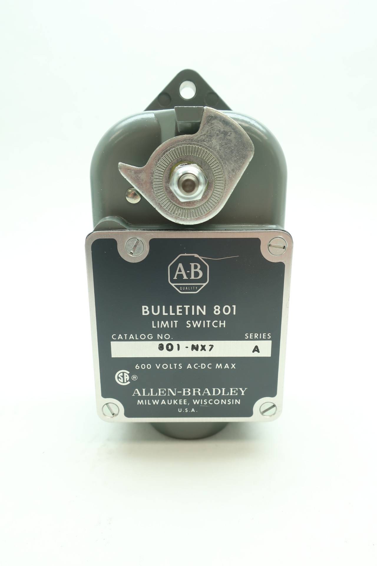 allen bradley 802t catalog on Allen Bradley 801 Nx7 Limit Switch Ser A 600v Ac