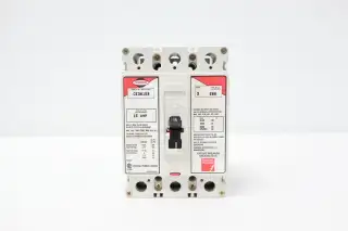 FEDERAL PIONEER CE3015B MOLDED CASE CIRCUIT BREAKER 3P 15A 600V-AC 250V-DC