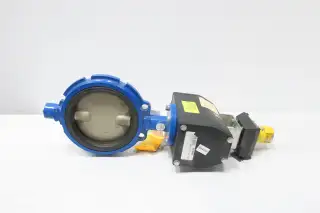 GRINNELL WC-820-3 GRP-036U-A000-A00 2004-BY-C10 IRON BUTTERFLY VALVE 8IN