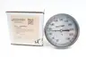REOTEMP JJ0401F53 BIMETAL THERMOMETER 5IN 4IN 20-240F 1/2IN NPT thumbnail 1