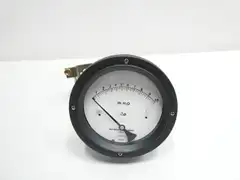 MID-WEST 130PC-23-FO PRESSURE GAUGE 4-1/2IN 1/4IN NPT 0-10IN-H2O