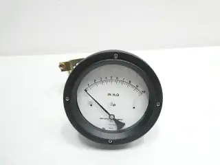 MID-WEST 130PC-23-FO PRESSURE GAUGE 4-1/2IN 1/4IN NPT 0-10IN-H2O