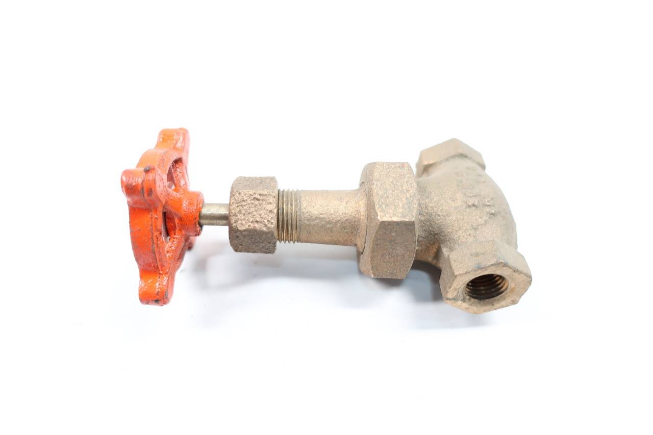STOCKHAM B-62 Bronze Globe Valve 1/4IN NPT STOCKHAM B-62 Bronze Globe Valve 1/4IN NPT