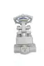 DSI 4121 A8-18 MANUAL STEEL THREADED WEDGE GATE VALVE 1/2IN NPT 800 thumbnail 1