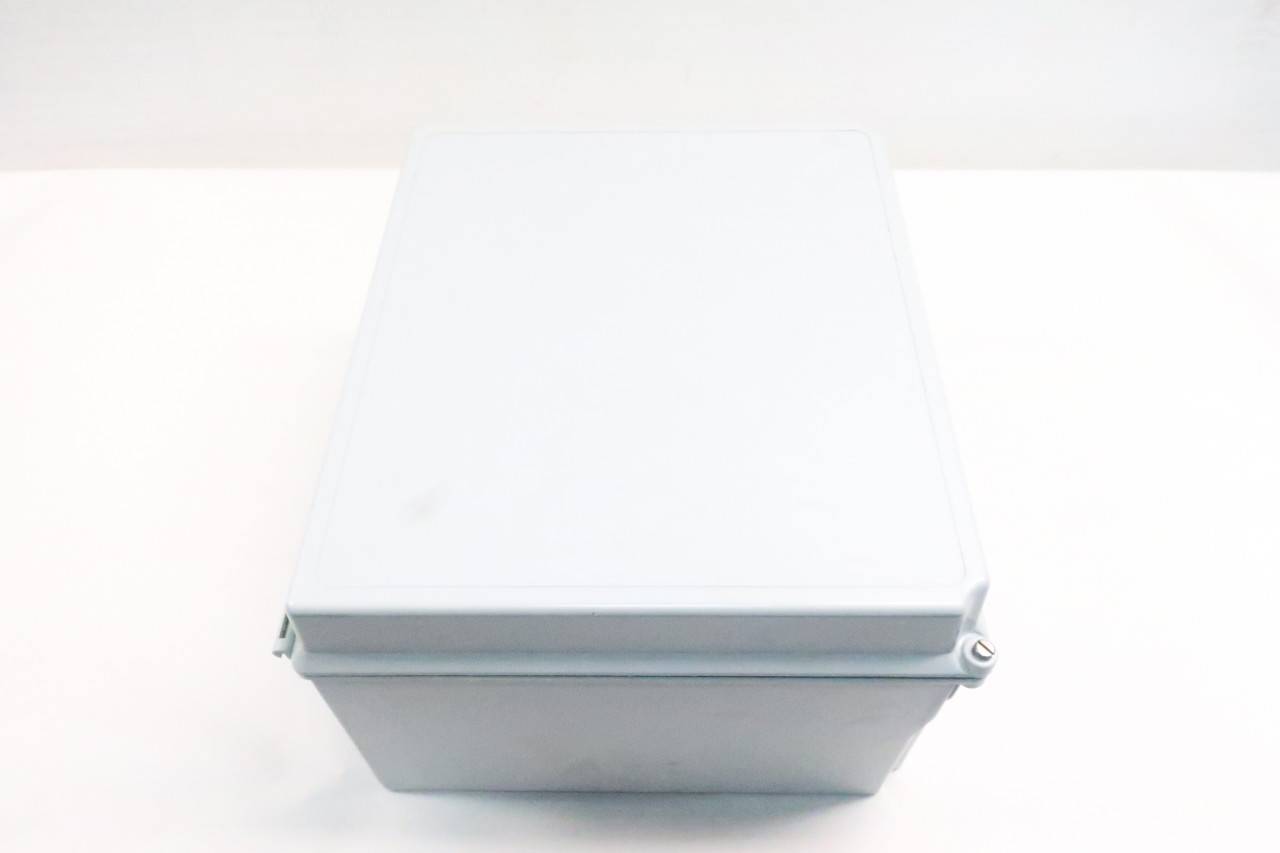 Hoffman A14128CHSCFG Fiberglass Enclosure 14in 12in 8in