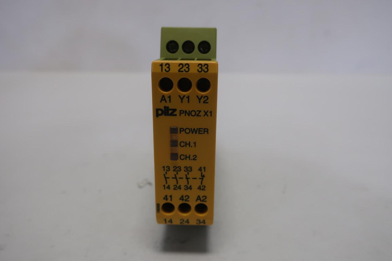 Pilz 774300 PNOZ X1 24v-ac 24v-dc Safety Relay