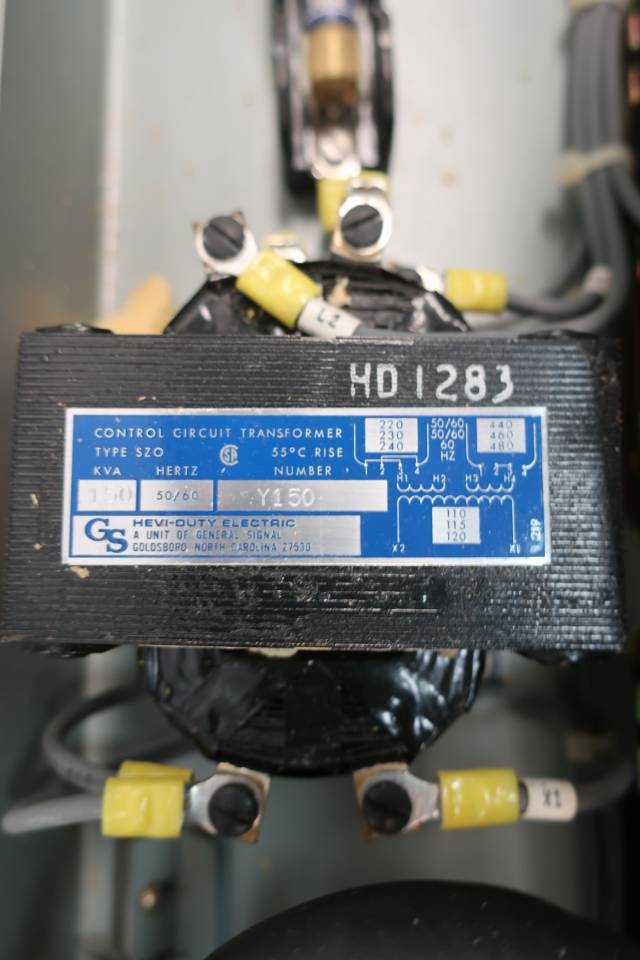 NELSON ELECTRICAL BG739X2AJG MCC STARTER BUCKET 120VAC 50HP SIZE 3