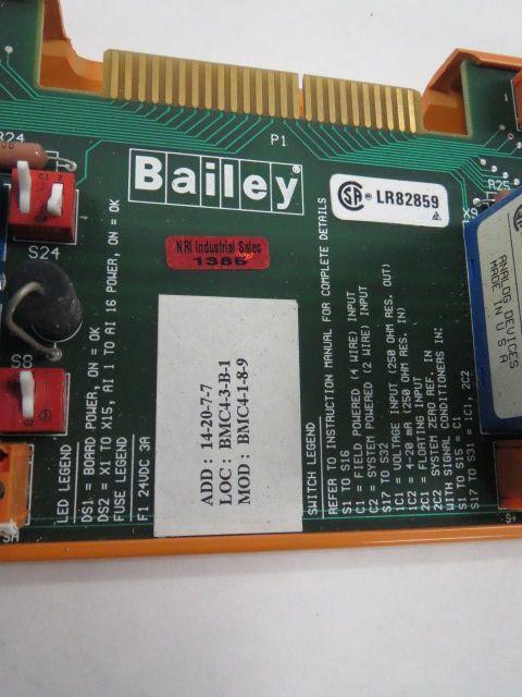 Details about   BAILEY NRDI01 TERMINATION INPUT MODULE BOARD L700710D1 