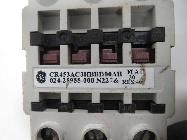 General Electric Definite Purpose Controller CR453AC3HBBD00AB 