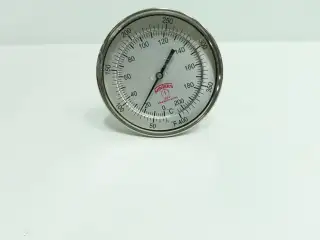 WINTERS 50060B10 BIMETAL THERMOMETER 5IN 6IN 50-400F 1/2IN NPT