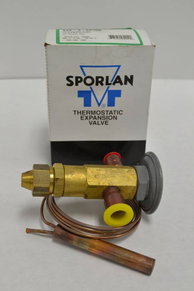 SPORLAN SVE-3-CP100 THERMOSTATIC EXPANSION VALVE 1/2X5/8 5FT TUBE B206395