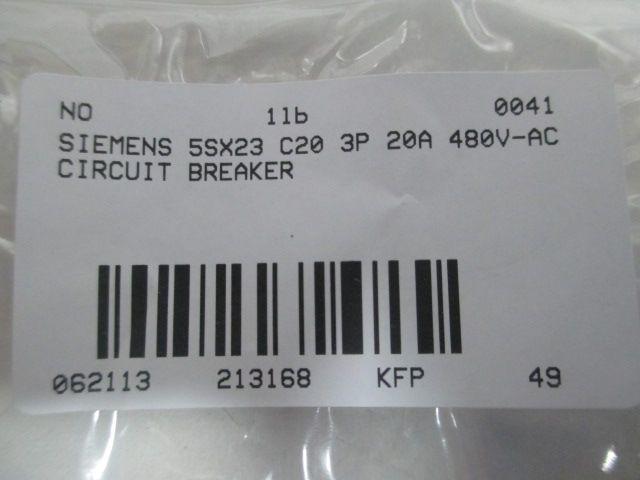 Details about   Siemens Circuit Breaker 5SX23-C20 chalter 5SX23-C20 data-mtsrclang=en-US href=# onclick=return false; 							show original title 