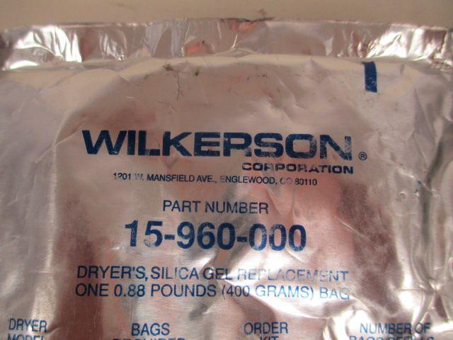 Wilkerson part #15–960–000 Desicent Bags