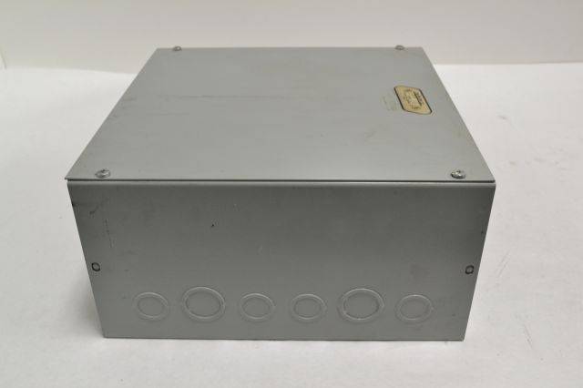 AUSTIN 746C JUNCTION PULL BOX STEEL 12X12X6 IN ELECTRICAL ENCLOSURE B214912