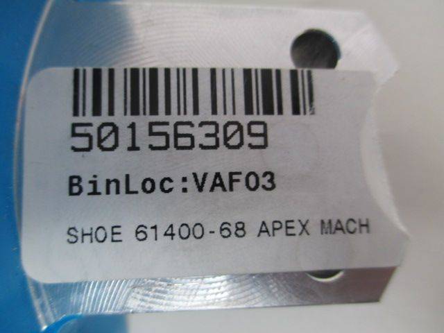 Apex Machinery 68 Shoe D Apex Machinery 68 Shoe D