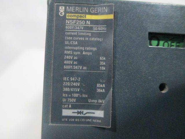 NSF250N Merlin Gerin