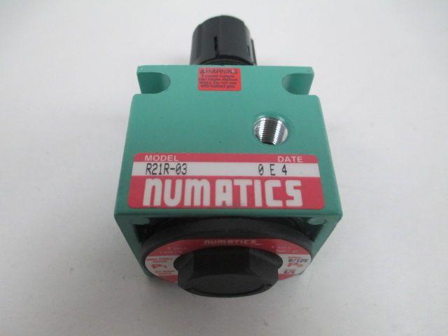 2 Numatics R21r-03 Pneumatic Regulators 125psi Max for sale online 