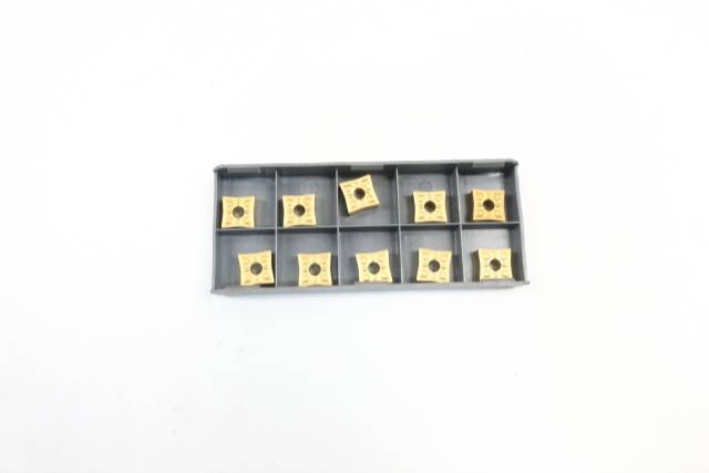 PACK OF 10 ISCAR QNMG 331-TF IC9015 CARBIDE INSERTS