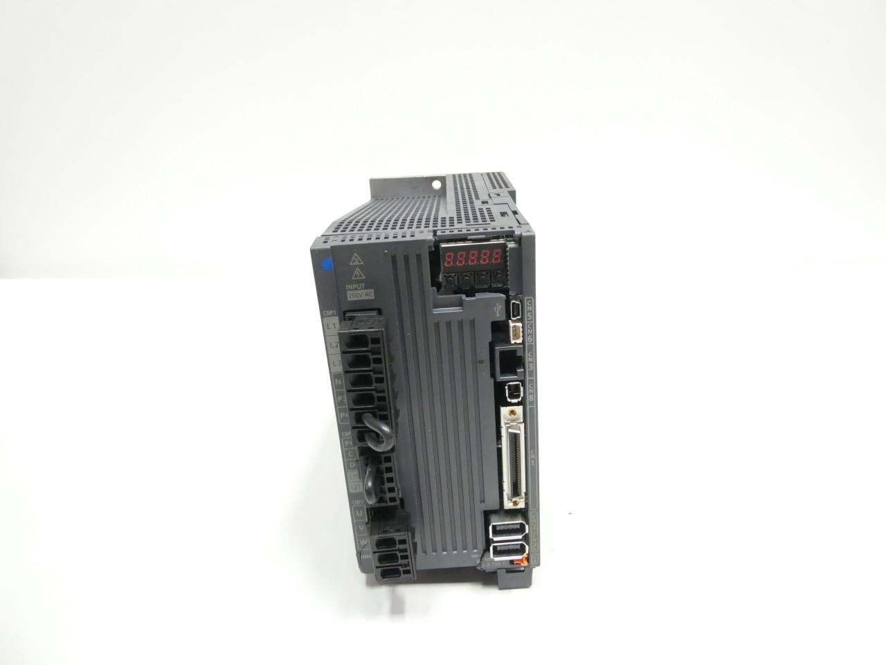 MITSUBISHI MR-J4-200A-RJ 200-240V-AC 170V-AC 3PH 2KW SERVO DRIVES