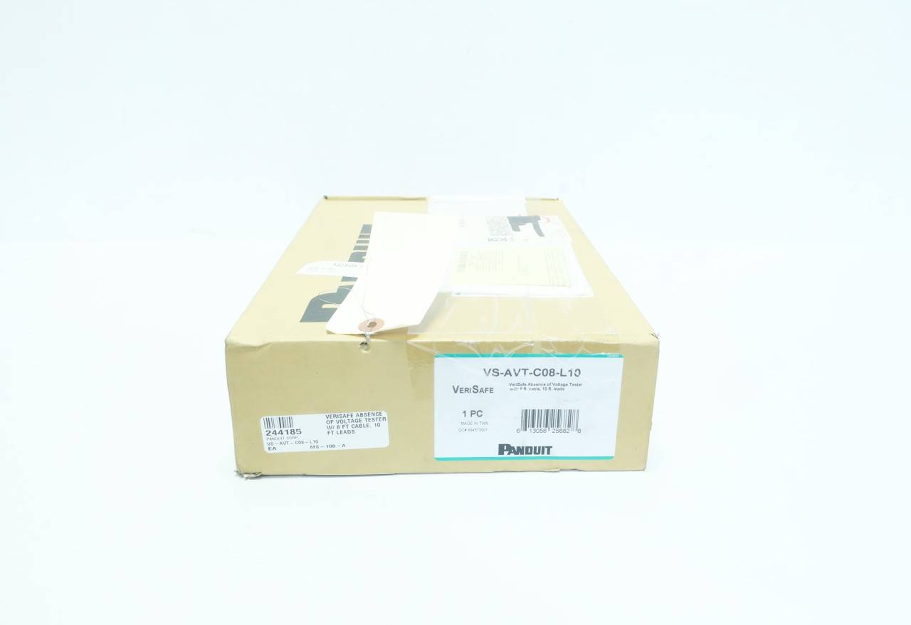 Panduit VSAVTC08L10 Verisafe Absence Of Voltage Tester 8ft Cable